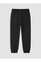 Two Mt Shop Quality Black Plain Standard & Regular Elastic Cuff Boys' Jogger Pants - 3