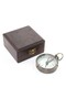 3 Pieces Brass Compass – Decorative Navigation Tool with Wooden Box, Desktop Accessory, Compass Ksk3015 - 2