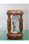 3 Pieces Wooden Hourglass – Desktop Timepiece, Decorative Accessory, 14 X 9 Cm, Hourglass, Model 2636B - 2