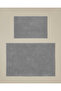 Macaroni Non-Slip Base Bath Mat Set 60X90 + 40X60 cm Gray
