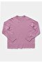 Regular Fit Round Neck Plain Women's Pink Sweater - 5