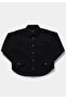 Oversize Fit Women's Black Black Denim Shacket - 5
