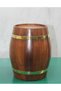 5 Pieces Brass Barrel Piggy Bank – Metal Design Money Box, Decorative Accessory, Piggy Bank Money Box, Model 1995, 18 X 13 cm - 2