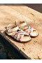 Two Mt Shop Quality Lcw Steps Ecru Girls' Sandals