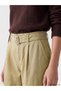 Alita City Brown Denim Straight Wideleg High Waist Wide Leg Women's Jean Pants - 3
