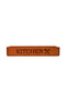Beech Wood "Kitchen" Written Kitchen Organizer – 32 X 12 cm |   6 cm Height - 3