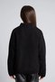 Gerippter Strick-Basic-Pullover mit Rundhalsausschnitt für Mädchen I0597A826AU - 5