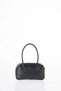 Belt Detailed Shoulder Bag Black - 3