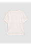 Rmz Gi̇yi̇m Farkiyla Zero Roba Collar Hello Kitty Printed Girls' T-Shirt - 3