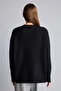 Oversize Crew Neck Wool Blend Basic Sweater H2239Ax26Wn - 4