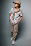 Boy's Canvas Trousers G3836A8/Bg609 - 2