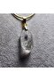 Herkimer Diamond - Herkimer Quartz Crystal Natural Stone Necklace - 2 - Gold Color Stainless Steel Chain (Only Hand Made) - 6