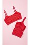 Girl's 3-Piece Training Bra Without Pads, Viscose Bustier with String Straps, First Bra - 6