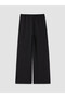 Alita City Lcw Curve Black Interlock Straight Narrow & Slim Women's Pants with a Difference - 2