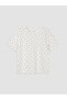 Esvab • Modern & Distinctive Zero Roba Collar Polka Dot Women's Pajama Top - 2