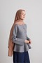 Honeycomb Pattern Silky Jacquard Shawl - 2