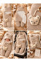 100% Cotton Extra Soft Winter Baby Blanket Swaddle Toy Sleeping Bag with Teddy Bear Ears - 6