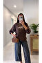 Patra Kahve Wıld Muse Embroidered Swaet - 4