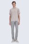 Beige Regular Fit Crew Neck T-Shirt - 2