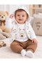 Baby Boy Set with Hooded Vest