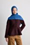 Honeycomb Pattern Silky Jacquard Shawl