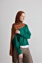 Honeycomb Pattern Silky Jacquard Shawl - 2