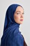 Leaf Pattern Silky Jacquard Shawl - 3