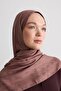 Leaf Pattern Silky Jacquard Shawl - 2