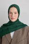 Oval Pattern Silky Jacquard Shawl - 2