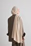 Oval Pattern Silky Jacquard Shawl - 2