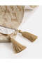Gold And Ivory Textured Table Runner - 4