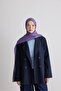 Oval Pattern Silky Jacquard Shawl