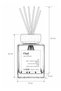 MIDNIGHT Reed Diffuser Lelabo33 500ml - 3