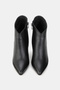 Women's Black Genuine Leather Boots & Booties, Sizes 34-41 - 4