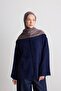 Crystal Pattern Silky Jacquard Shawl