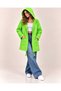 New Season Premium Quality Hooded Long Women's Cardigan with Pockets – Ribbed Sleeve Detail - 3
