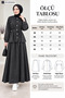 Women's Hijab Denim Two-Piece Set - 4