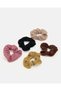 Women Assorted 5-Piece Scrunchie Set - 2
