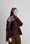 Meadow Pattern Nua Viscose Shawl - 2