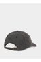 Charcoal Slogan Embroidered Baseball Cap - 2
