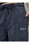 Charcoal Acid Washed Wide Leg Joggers - 3