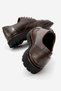 Genuine Leather 2-Color Stitched Inner and Outer Leather Men's Shoes - 3