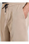Men Khaki Training Shorts with Side Pocket - 4