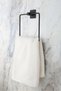 Square Adhesive Towel Holder / Open Toilet Paper Holder 2-Piece Bathroom Set - 2