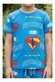 . Warner Bros. Superman Kids Pyjama Set | Official Superman Short Sleeve T-Shirt & Pajama Pants Set | Comfortable Cotton Sleepwear for Boys | Superhero Nightwear & Loungewear Set for Men - 5