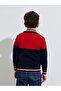 Boys Color Block Embroidered Zip-Up Jacket - 5