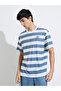 Multi-Color Striped T-Shirt and Solid Shorts Pyjama Set - 3