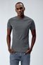Men's 3-Pack 100% Cotton Raglan Sleeve T-Shirt Black/White/Anthracite - 2
