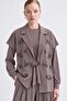 Beaded vest three-piece set - coffee - 2
