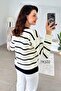 Striped Knitwear Blouse 7K102 - 3